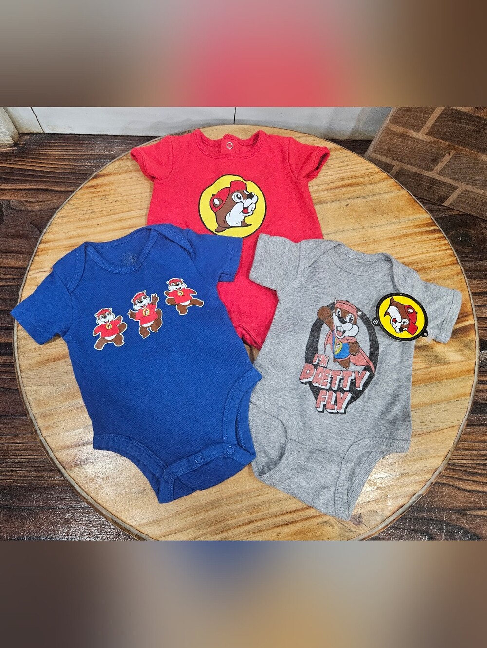 Baby Infant 3-6 Mo Buckeys Onesie Bundle NWT